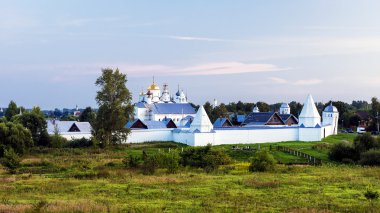 suzdal pokrovsky manastırda. Rusya.
