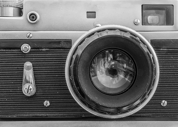 De oude vintage camera — Stockfoto