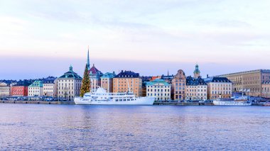 kış sabahı Stokholm, İsveç