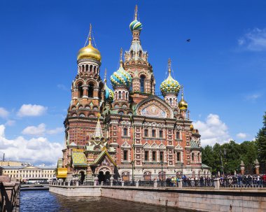 Kilisesi İsa üzerine dökülen kan, st. petersburg, Rusya Federasyonu