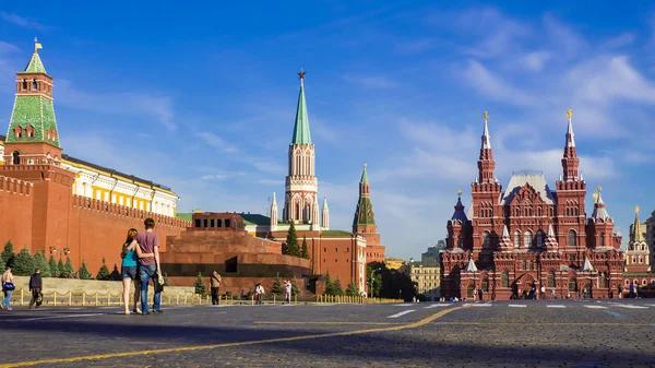 Rode Plein, Moskou, Rusland — Stockfoto