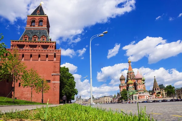 Praça vermelha em Moscovo, Rússia — Fotografia de Stock