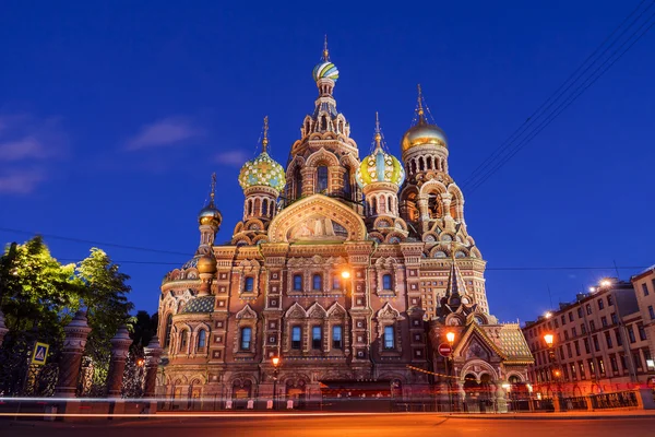 Kerk van de Verlosser op het bloed, Sint-petersburg, Rusland — Stockfoto