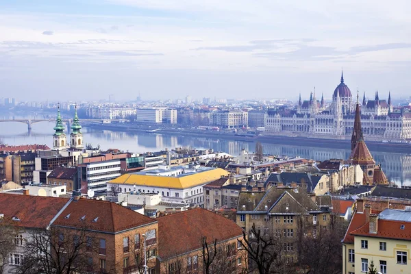 Panorama Budapešti, Maďarsko — Stock fotografie