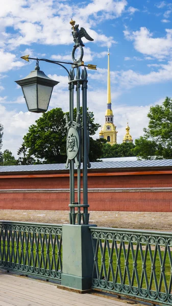 Lykta på Hare Island. St. Petersburg, Ryssland — Stockfoto