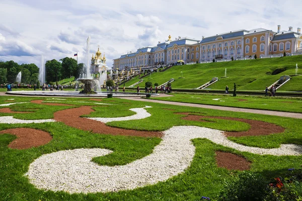 Peterhof, Russia (Patrimonio Mondiale UNESCO ) — Foto Stock