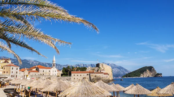 Gamla budva, montenegro — Stockfoto