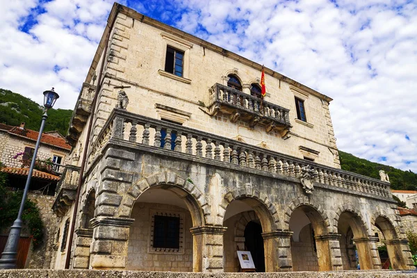Kommunala Museum av Perast. Montenegro — Stockfoto