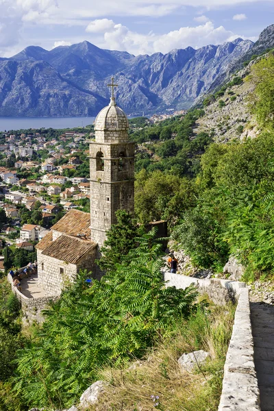 Twierdza w kotor, Czarnogóra — Zdjęcie stockowe