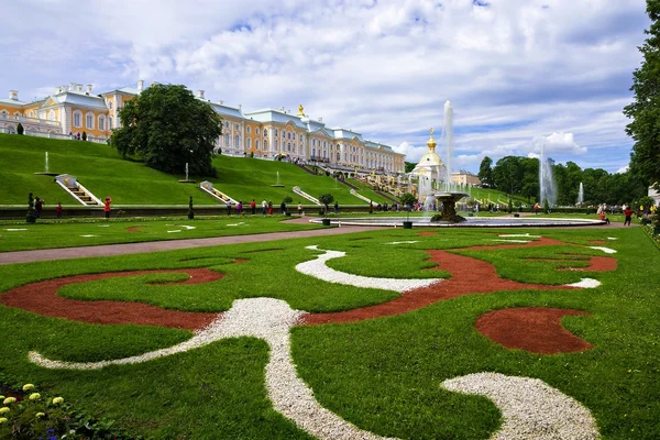 Peterhof, Rusia (Patrimonio Mundial de la UNESCO) ) — Foto de Stock