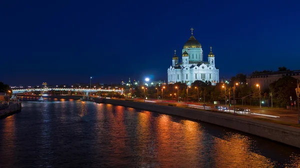 Catedral de Cristo Salvador, Moscou, Rússia — Fotografia de Stock