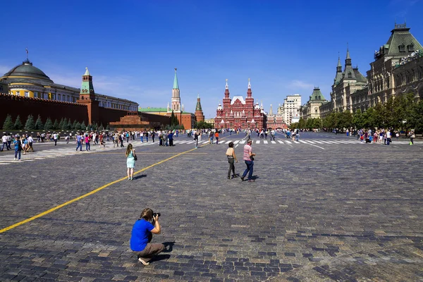 Praça Vermelha, Moscou, Rússia — Fotografia de Stock