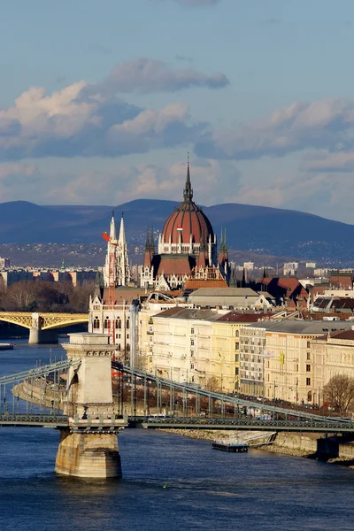 Parlament Budapesten, Magyarországon — Stock Fotó