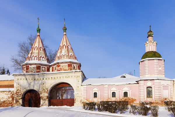 Zimowe Suzdal (złoty pierścień Rosji) — Zdjęcie stockowe