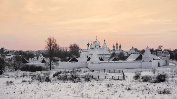 Inverno Suzdal (Anel de Ouro da Rússia ) — Fotografia de Stock