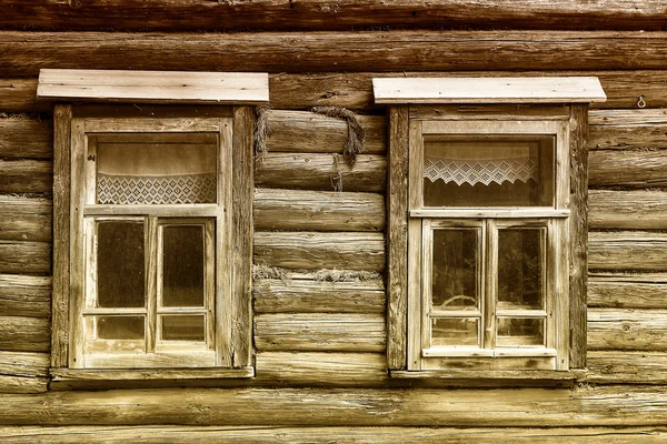 Old wooden house in Russia — Stock Image Old wooden house in Russia Royalty Free Stock Photos