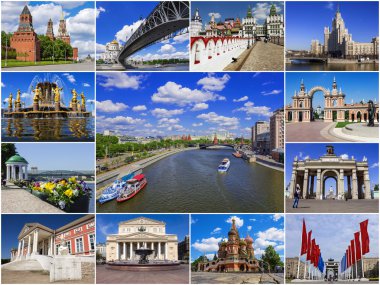 Moskova, Rusya (kolaj)