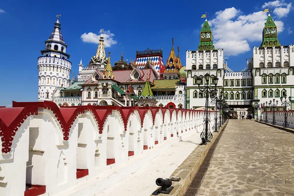 Building Izmailovo Kremlin, Moscow, Russia — Stock Photo, Image