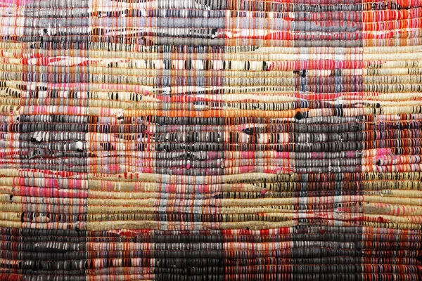 Textilhintergrund (selbstgesponnener Teppich)) — Stockfoto