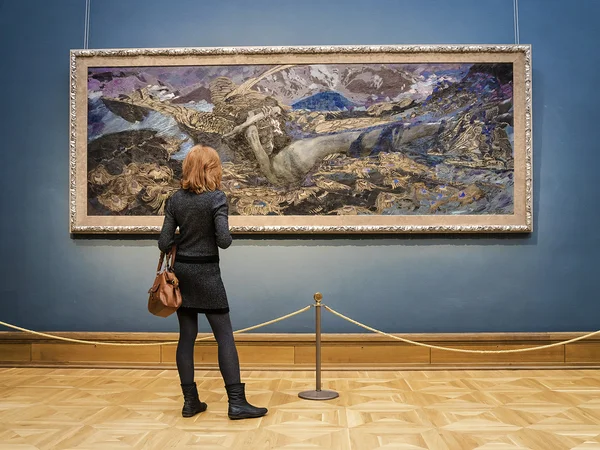 MOSCÚ, RUSIA-1 DE MARZO: La Galería de Arte Estatal Tretyakov en Mosco — Foto de Stock