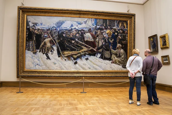 Moskau, russland-märz 1: die staatliche kunstgalerie tretyakov in mosko — Stockfoto