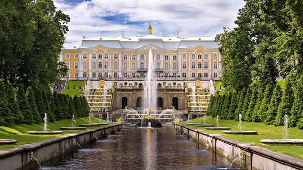 Peterhof, Rusya (unesco dünya mirası) — Stok fotoğraf