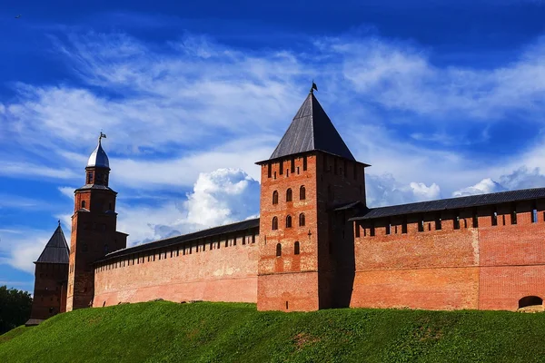 Fortificación en Veliky Novgorod, Rusia —  Fotos de Stock