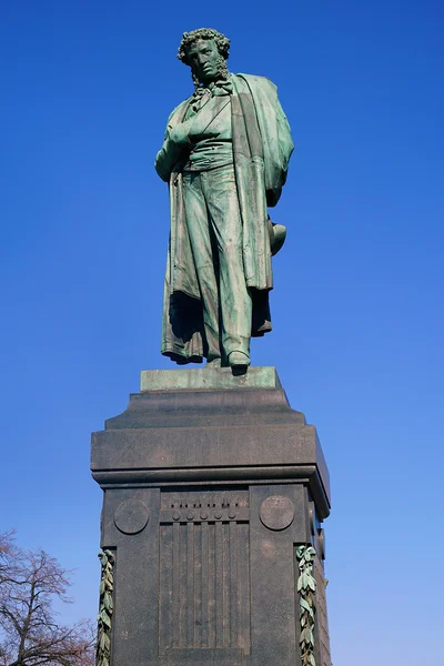 Monumento di Pushkin in Mosca — Foto Stock