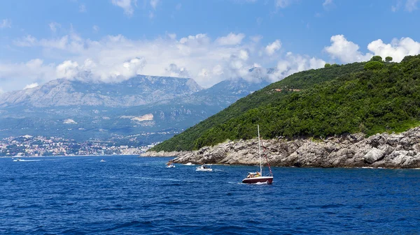 Costa mediterránea, Montenegro — Foto de Stock