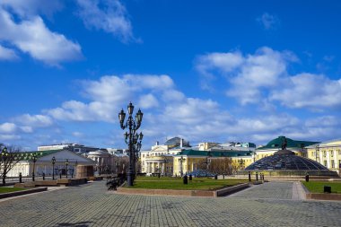 Manezh Square in Moscow, Russia