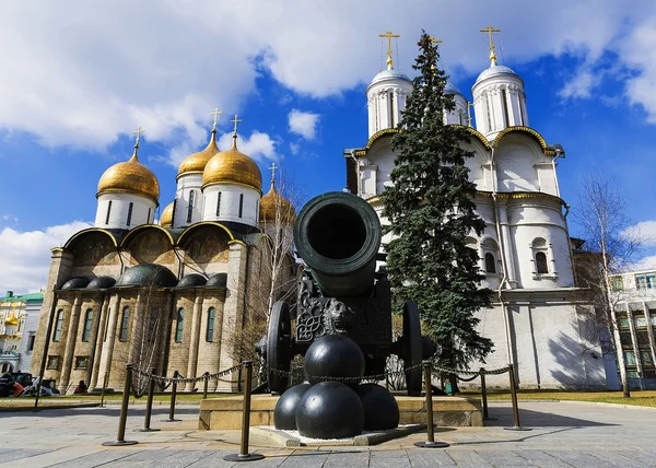 Çar Cannon Moskova Kremlin, Rusya — Stok fotoğraf