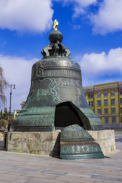 Campana dello zar nel Cremlino di Mosca, Russia — Foto Stock