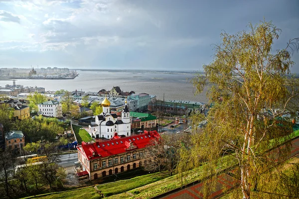 下诺夫哥罗德，俄罗斯的全景 — 图库照片