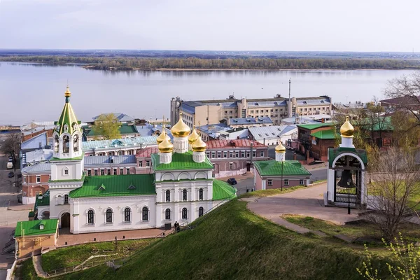 Panorama de Nizhny Novgorod, Rusia — Foto de Stock