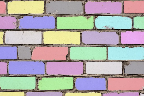 Masonry bricks of different color — Stock Photo, Image