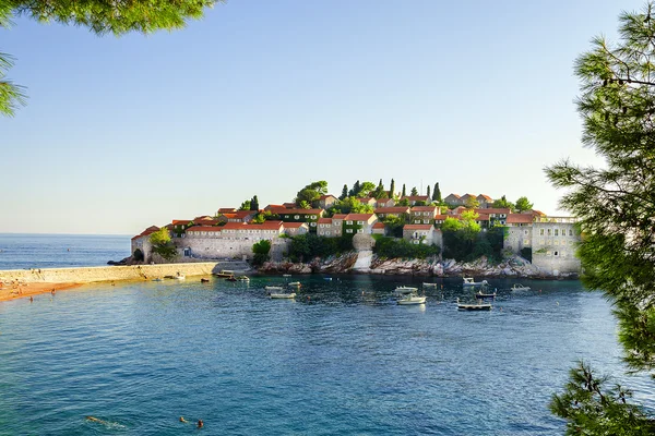 Sveti Stefan, Montenegro — Stockfoto