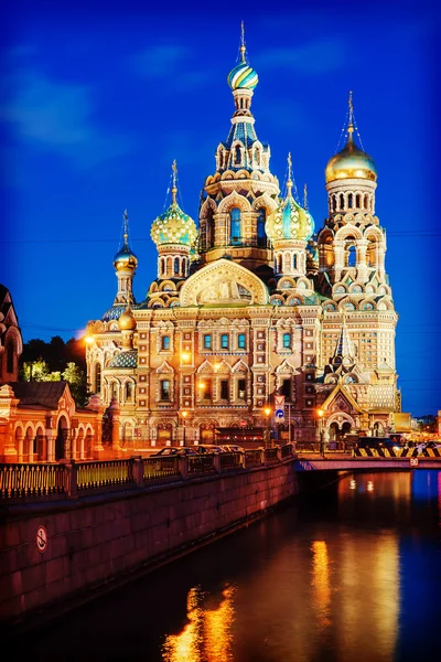 Kerk van de Verlosser op het bloed, Sint-petersburg, Rusland — Stockfoto