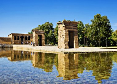 Debod Tapınağı Antik Mısır Tapınağı, West Park taşındı