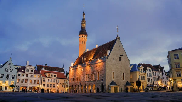 Ratusz w Tallinie, Estonia — Zdjęcie stockowe