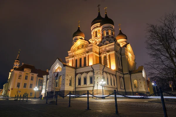Александро-Невский собор в Таллинне — стоковое фото