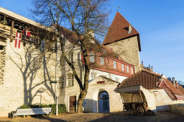 City wall in Tallinn, Estonia — Stock Photo, Image