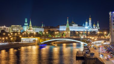 Rusya Moskova kremlin Panoraması