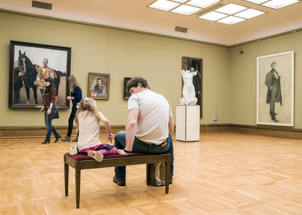 MOSCOU, RUSSIE-MARS 1 : La Galerie nationale d'art Tretiakov à Mosco — Photo