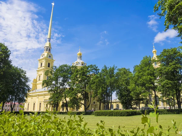 Peter och Pauls fästning i Sankt Petersburg — Stockfoto