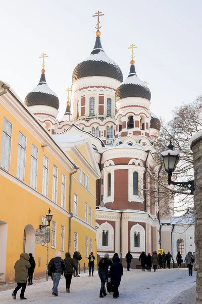 Igreja Alexander Nevsky em Tallinn, Estónia — Fotografia de Stock