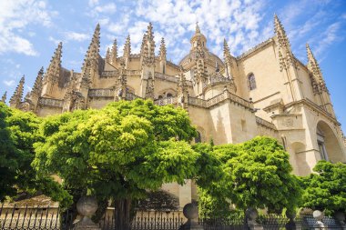 Katedral Gotik tarzı Segovia, İspanya