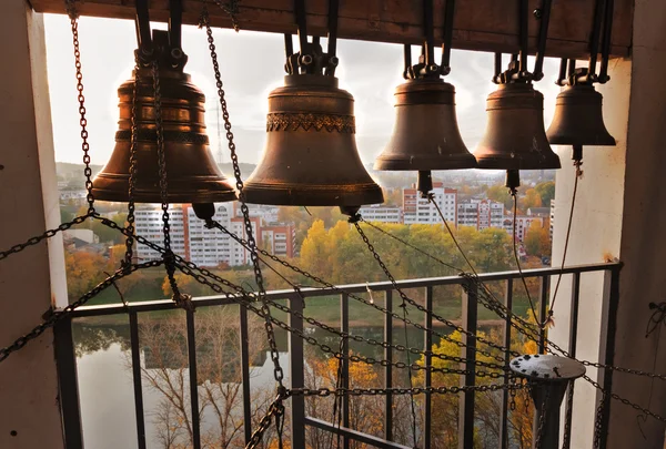 Vitebsk Uspensky kubbe belltower — Stok fotoğraf