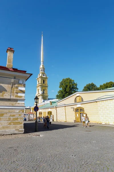 View Inside of Peter and Paul fortress. — Stock Photo, Image