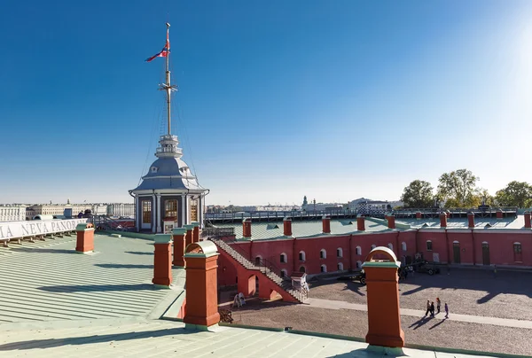 View Inside of Peter and Paul fortress. — Stock Photo, Image