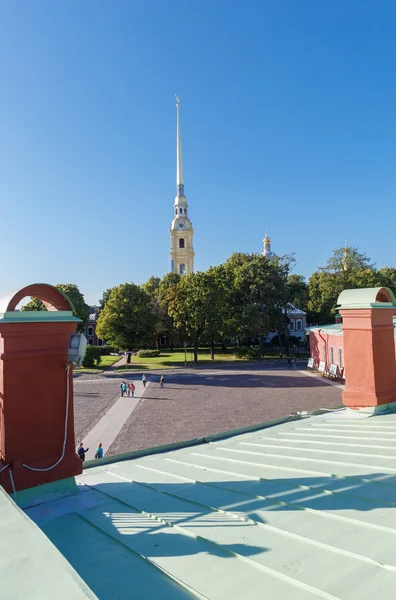 View Inside of Peter and Paul fortress. — Stock Photo, Image